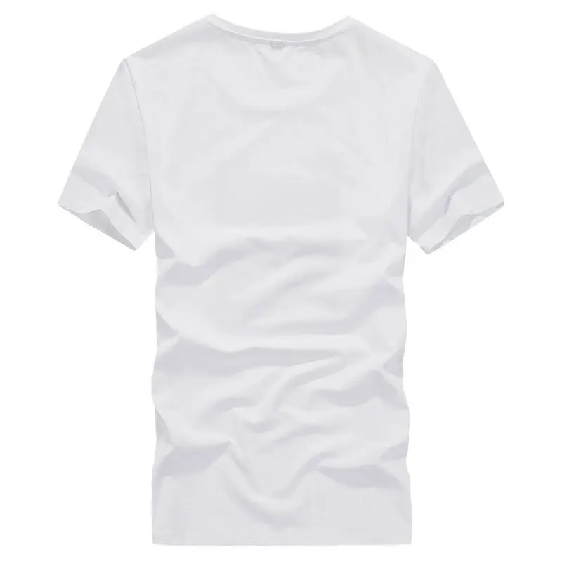 Для мужчин s футболки модные 6XL новый летний хлопковые топы принты Camisetas Hombre