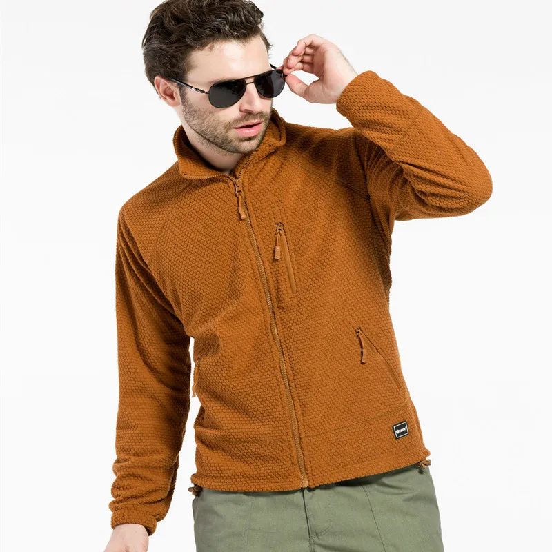 Уличные мужские спортивные походные кемпинговые осенне зимние Военные флисовые