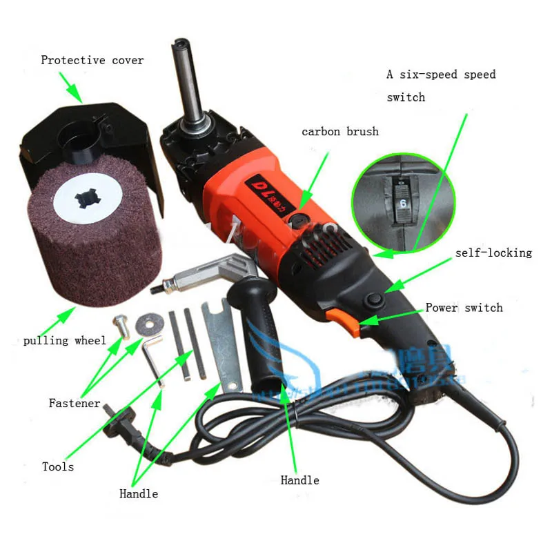 220 В электрическая машина для волочения проволоки портативная плоская