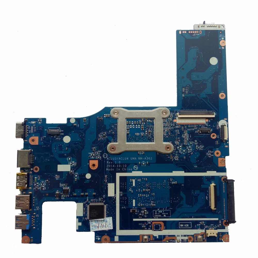 Reboto для lenovo G50-80 Материнская плата ноутбука с i5-5200U 2,2 ГГц cpu 5B20H54816 ACLU3/ACLU4 UMA NM-A362 тестирование Быстрая