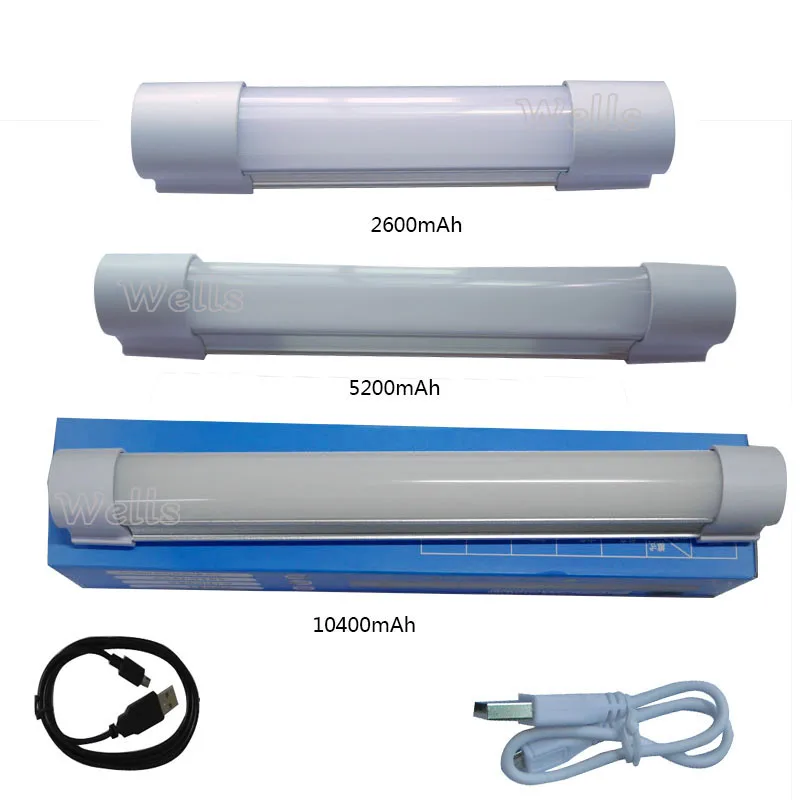 Аккумуляторная беспроводная многофункциональная аварийная лампа емкостью 10400