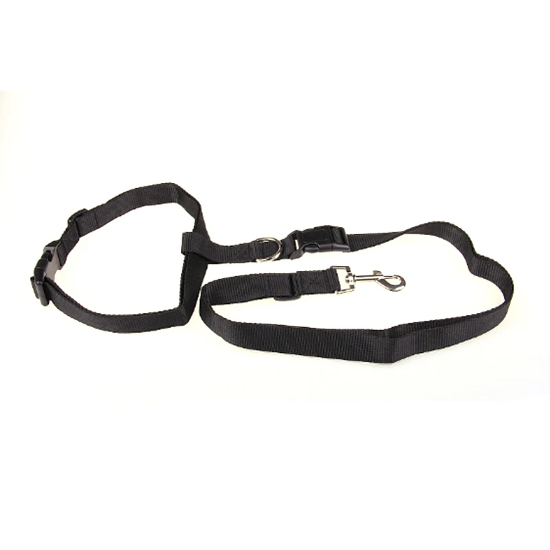 Hands Free Walking Running Pets Puppy Gog Leashes Red Purple Yellow Green Pink Dog Lead Harness collars | Дом и сад