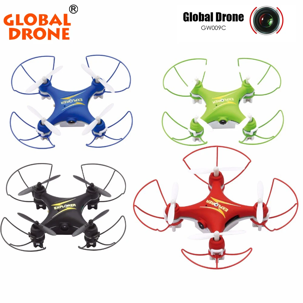 Global Drone GW009C Quadcopter RTF 4CH Вертолет Дистанционного управления Беспилотный HD Дрон