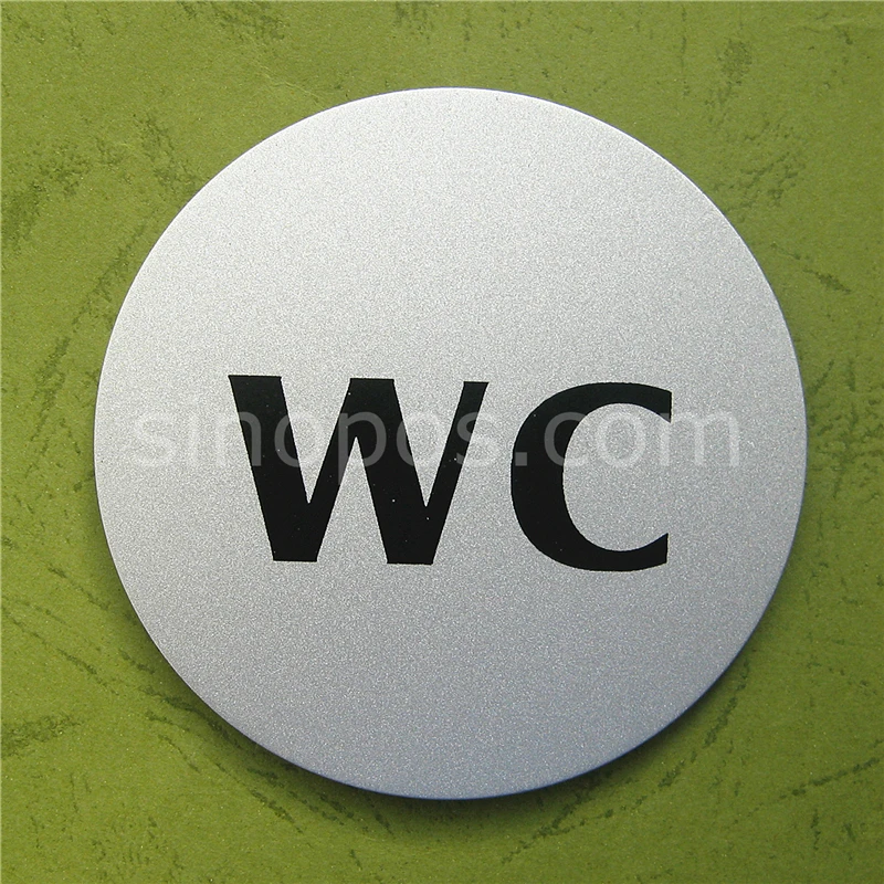 Металлический знак для стиральной комнаты 83 мм алюминиевая композитная панель