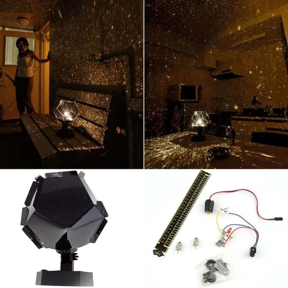 Небесная звезда Астро небо проекционный космос ночь лампы проектора Звездное