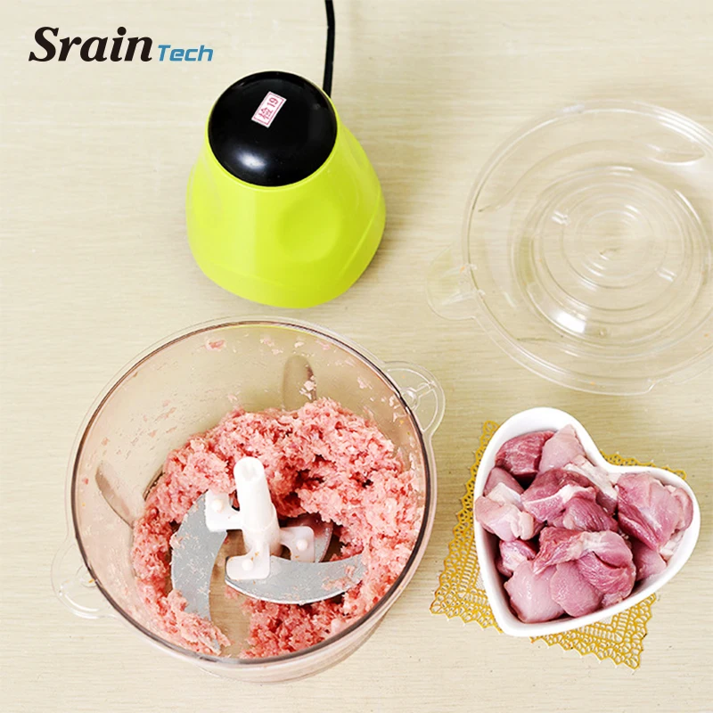 SrainTech 220V 200W Multifunctional Household Electric Food Processor Mixer Fruit Vegetable Blender Chopper Nuts Grinder | Бытовая
