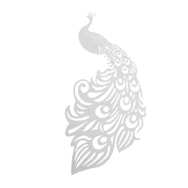 50 шт. винный бокал название стола карточка с павлином дизайн свадебное украшение