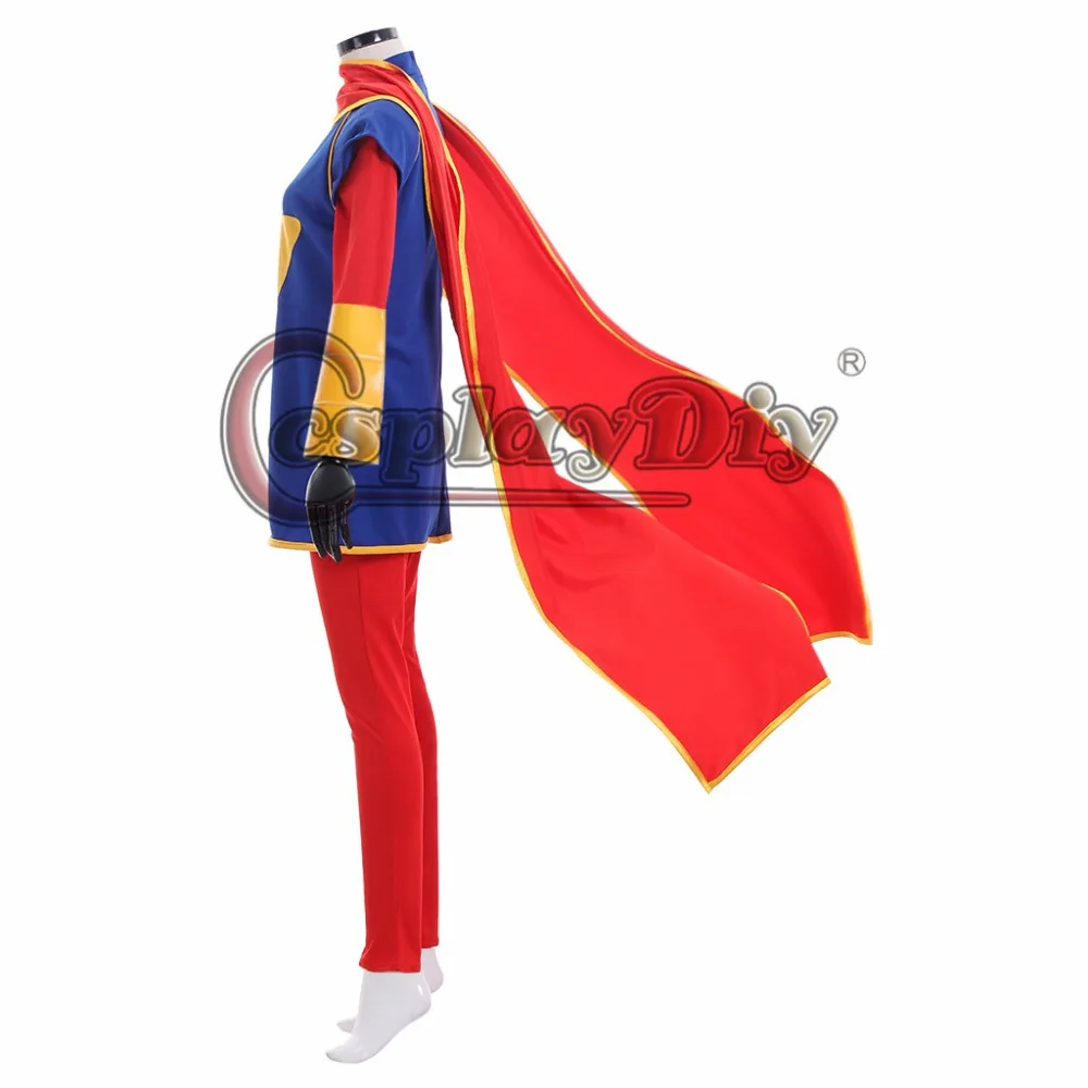 Косплей diy капитан суперер мисс (камалахан) косплей костюм на Хэллоуин Карнавал