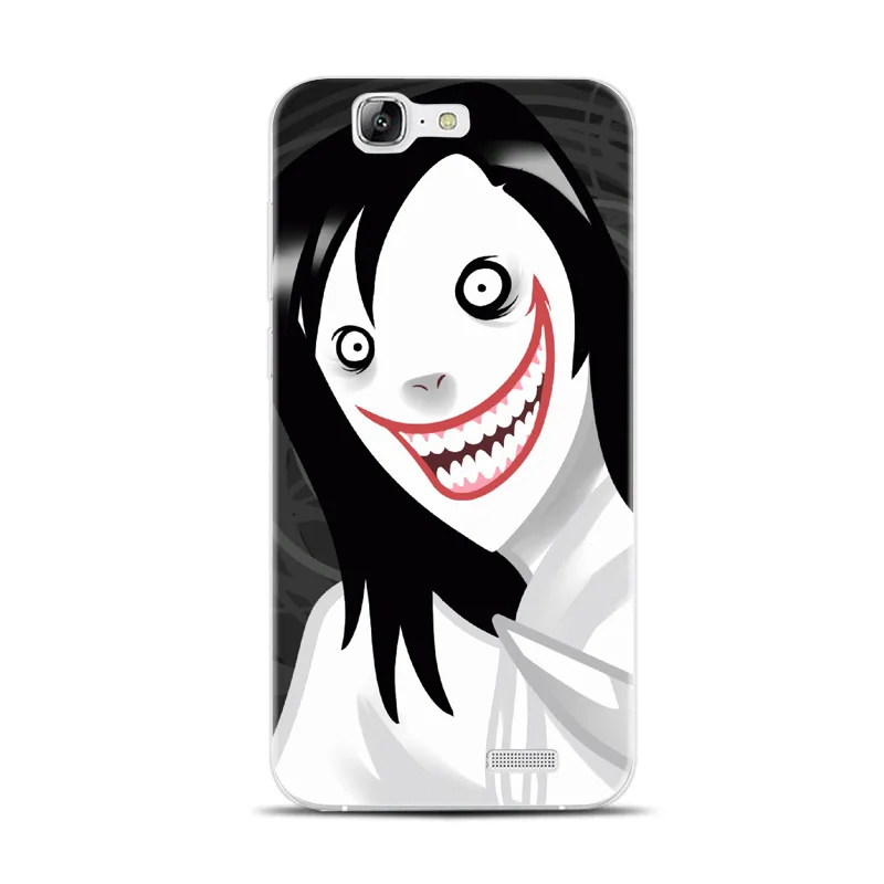 H099 Jeff The Killer Transparent Hard Thin Skin Case Cover For Huawei P8 P9 P10 Lite Plus 2017 Honor 8 9 6X |