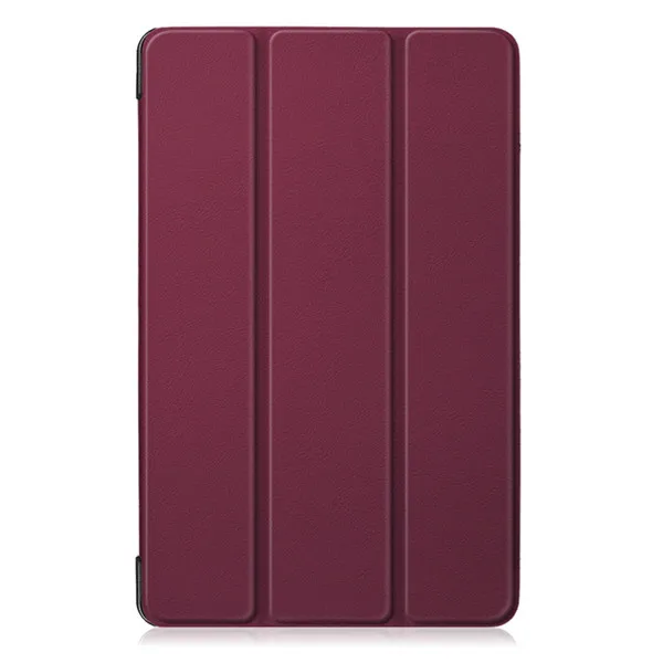4 Закаленное стекло протектор экрана+ PU чехол для samsung Galaxy Tab A 10,1 T510 T515 SM-T510 планшета - Цвет: 4