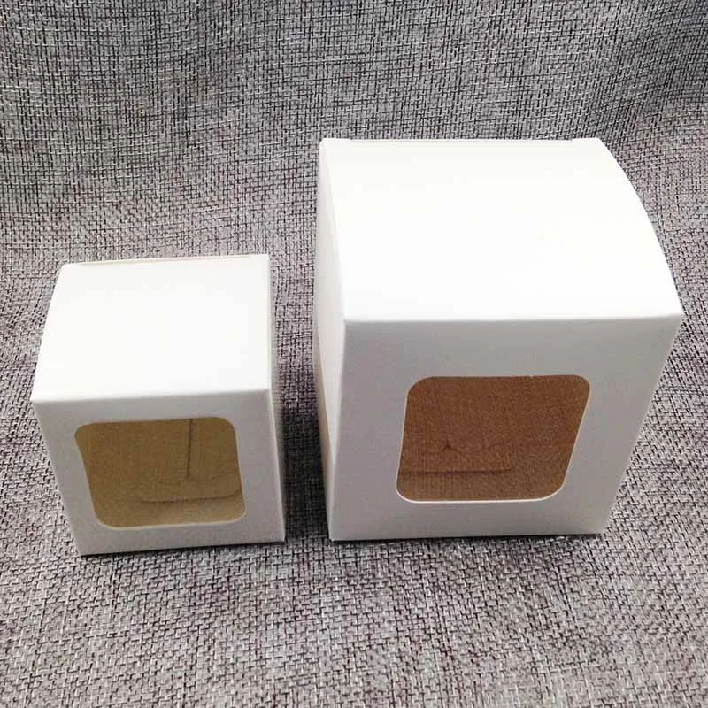 Белая Подарочная коробка ювелирные изделия серьги браслет кольцо подарочные