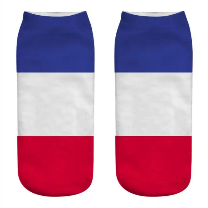 wholesale-free shipping New 3d flag printed socks | Женская одежда