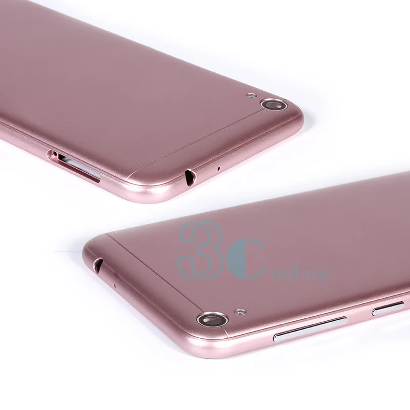 Задняя крышка для аккумулятора Zenfone Live ZB501KL, Пластиковая Задняя крышка из поликарбоната, корпус для задней батареи+ стекло для камеры+ боковые кнопки, запасные части