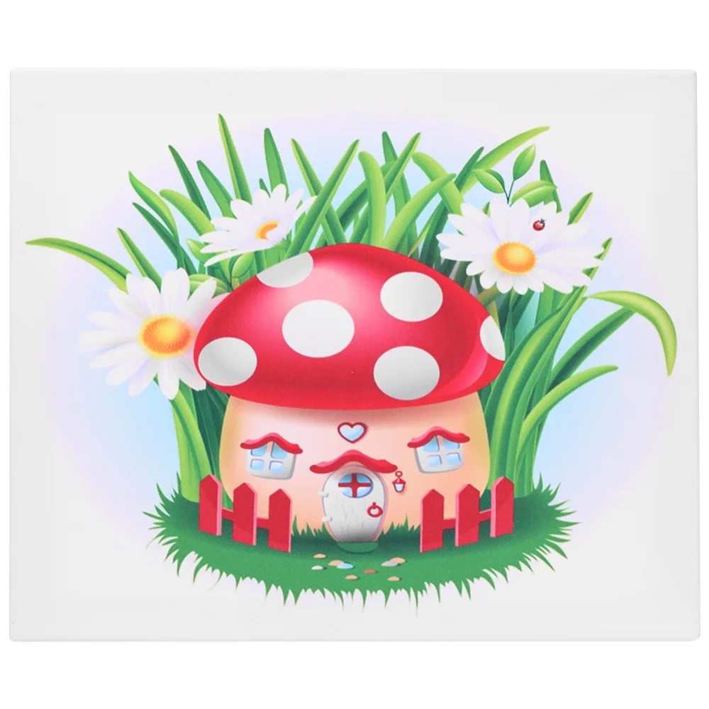 Детские наклейки на кнопку паста Грибная доска для рисования с игрушками детская