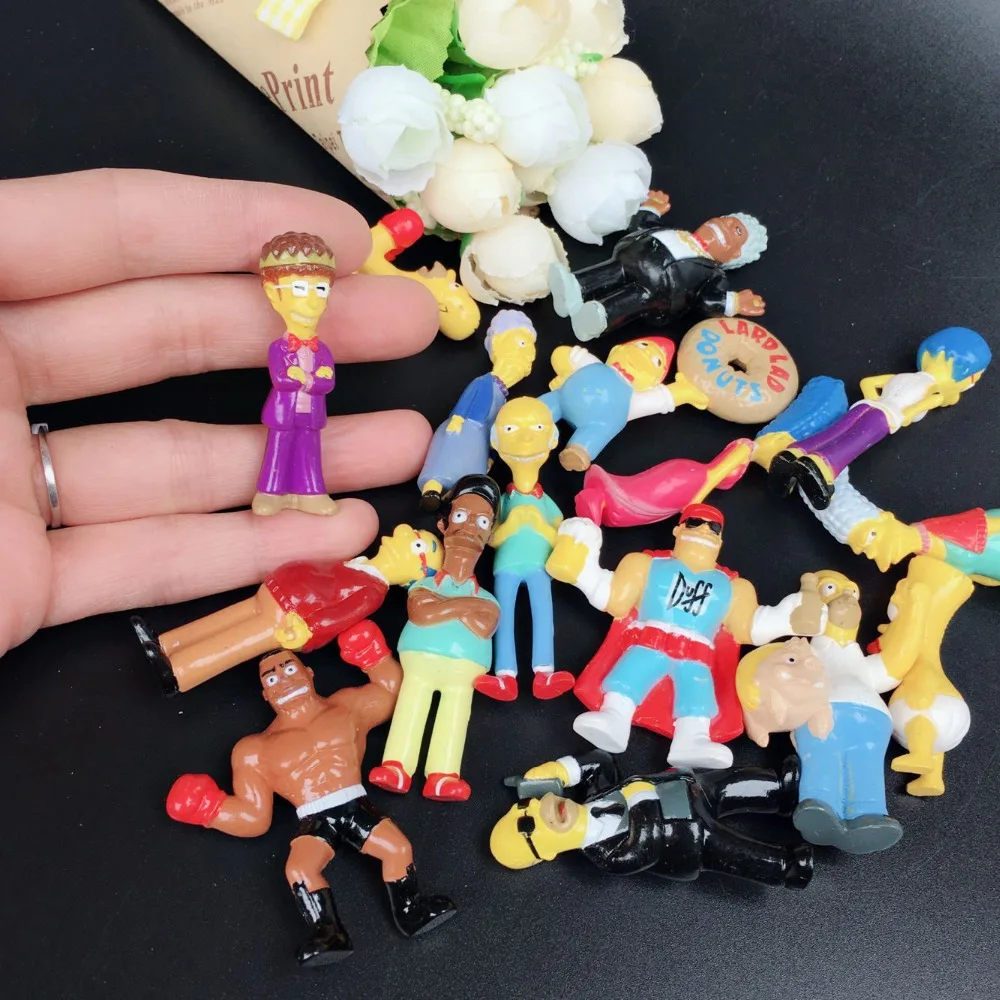 100 шт./лот счастливая семья ПВХ экшн фигурки Случайные Смешанные|action figure|pvc action