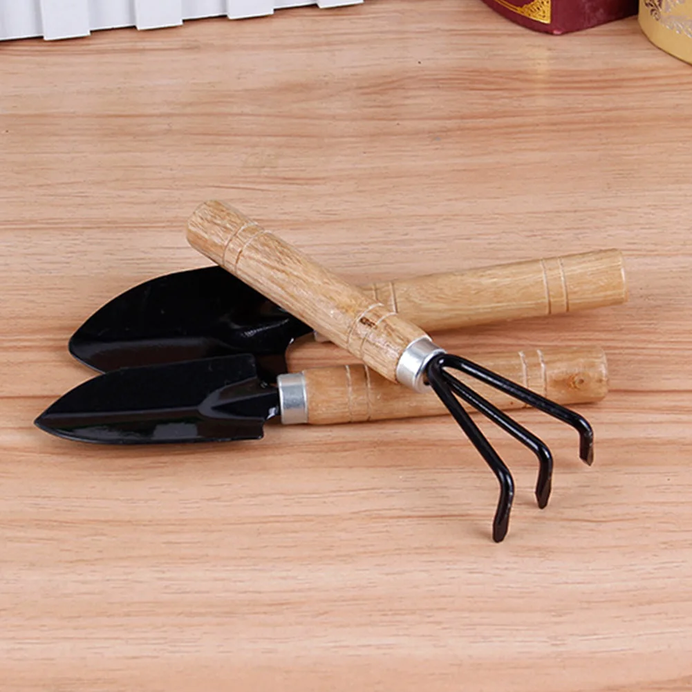 Комплект из 3 предметов на открытом воздухе грабли для пересадки Лопата завод