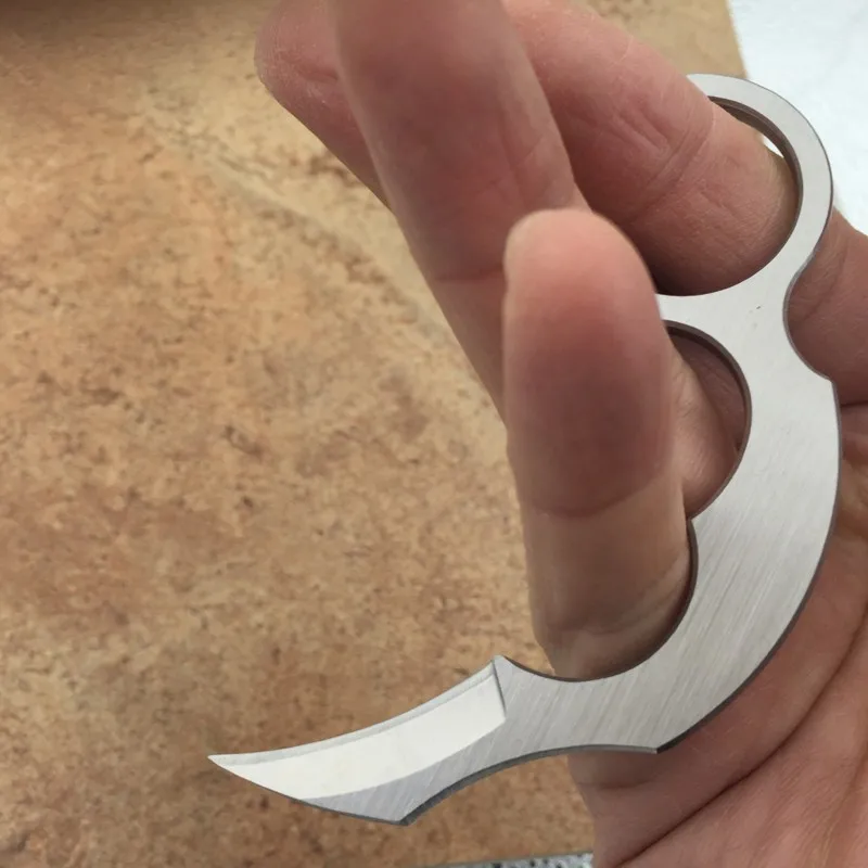 Высокое качество Karambit нож D2 сталь острый Отдых на природе выживания тактический
