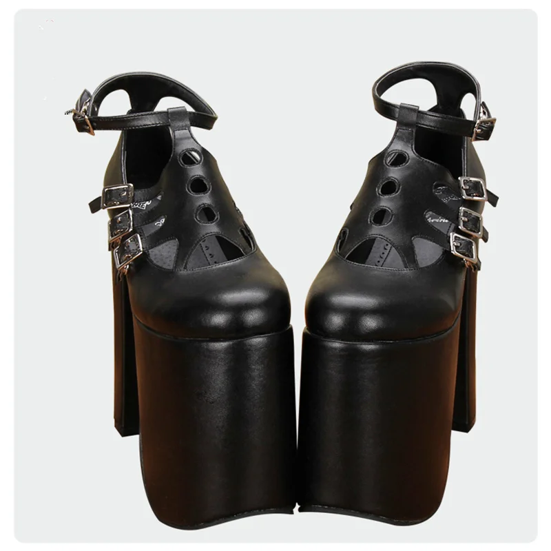 Туфли лодочки на высоком каблуке 15 см для косплея в готическом стиле|Женские