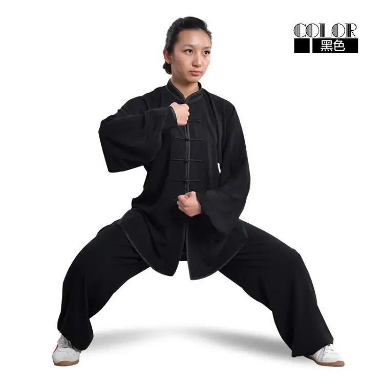 Wudang индивидуальная льняная одежда ручной работы мужская форма Тай Чи ушу кунг фу