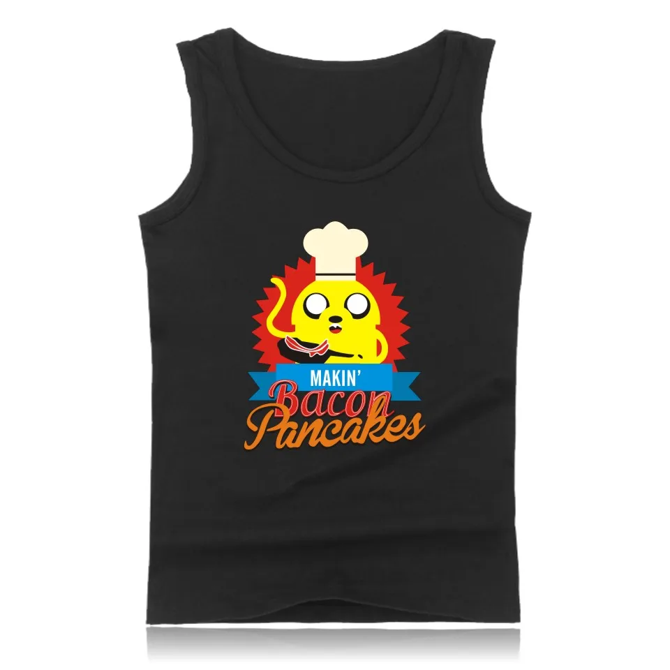 Adventure Time XXS 4XL летний топ на бретелях для мужчин жилеты и аниме плюс размер рубашки