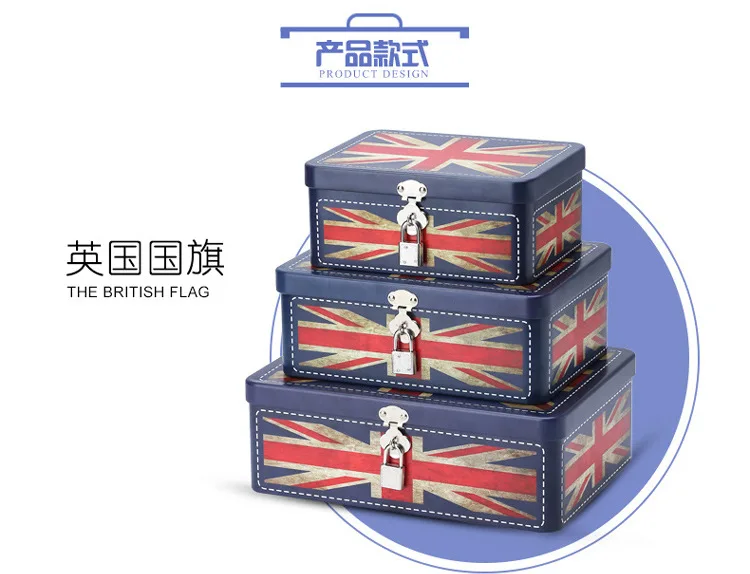 17,5x13x7,5 см портативная Металлическая Офисная коробка для хранения, банка, копилка, копилка, сейф для монет, копилка для детей, подарок на день рождения