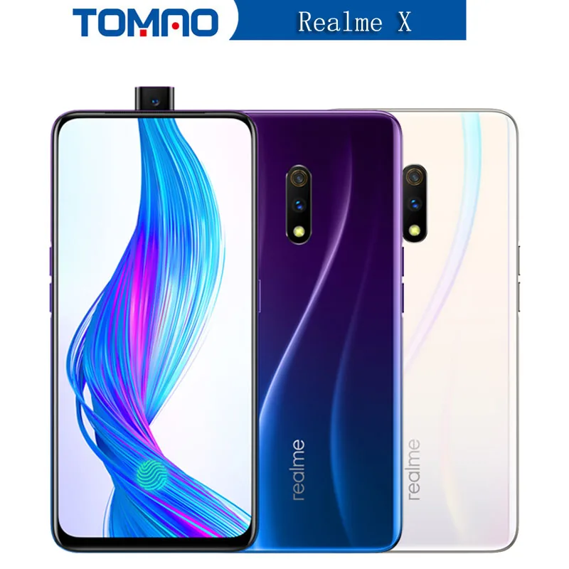 Смартфон Realme X 6 53 дюймов FHD + AMOLED 3765 мАч ГБ ОЗУ 64 Гб ПЗУ Восьмиядерный процессор