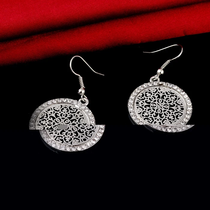 TOUCHEART Silver color Crystal Dangle Earrings For Women Fashion Jewelry Ladies Drop Earring Original Party SER140389 | Украшения и