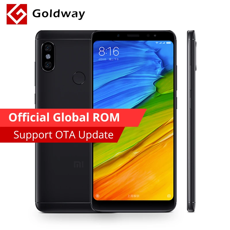 Новый оригинальный Xiaomi Redmi Note 5 6 ГБ ОЗУ 128 Гб ПЗУ мобильный телефон Snapdragon 636
