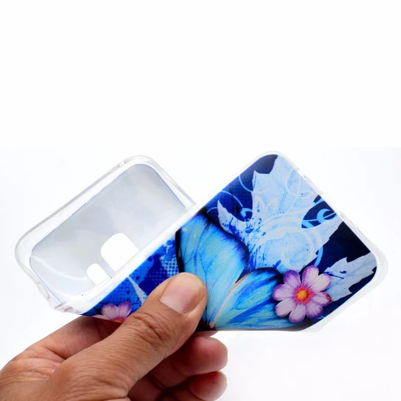 Для Galaxy S9 плюс A8 2018 бабочка кружевное платье с цветочным рисунком Эйфелева башня