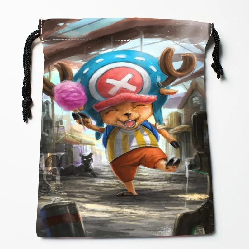 

Custom one piece Tony Tony Chopper Drawstring Bags Custom Printed gift bags More Size 18*22cm Compression Type Bags