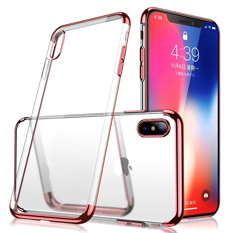 2019 чехол для Samsung S8 Plus S9 прозрачный мягкий силиконовый из ТПУ с покрытием задняя