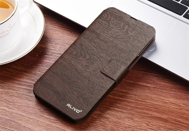 brown Чехол-книжка для OPPO A5s, чехол s, роскошный чехол-подставка из искусственной кожи для OPPO AX5s, CPH1909, AX, 5S, защитный чехол для телефона s, OPPOA5s, A 5S - Цвет: brown