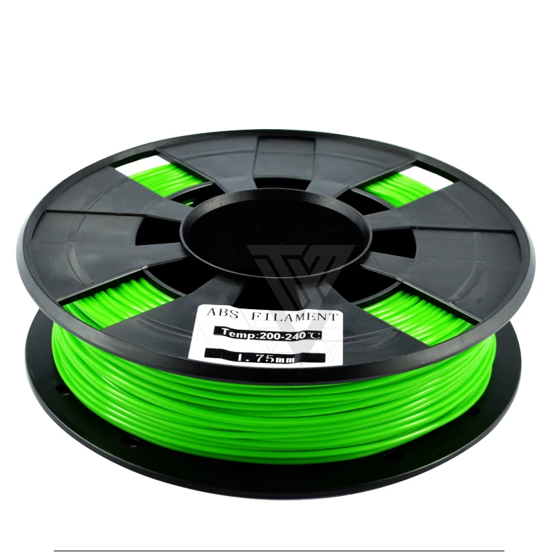 ABS пластик 3d принтер 1 кг 1,75 мм поставки нити для RepRap 3D нити ABS нити 1,75 impressora 3D filamento