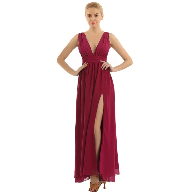 Женские сексуальные платья с глубоким V образным вырезом женское элегантное