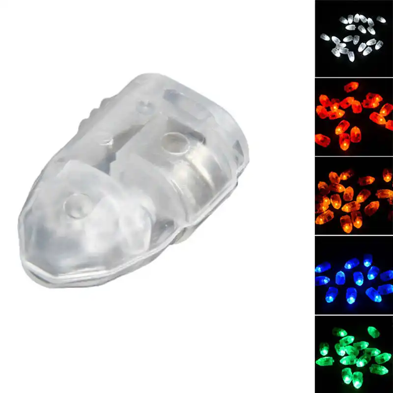 100 шт светодиодный RGB вспышка лампы шар светильник s для бумажный фонарь воздушный