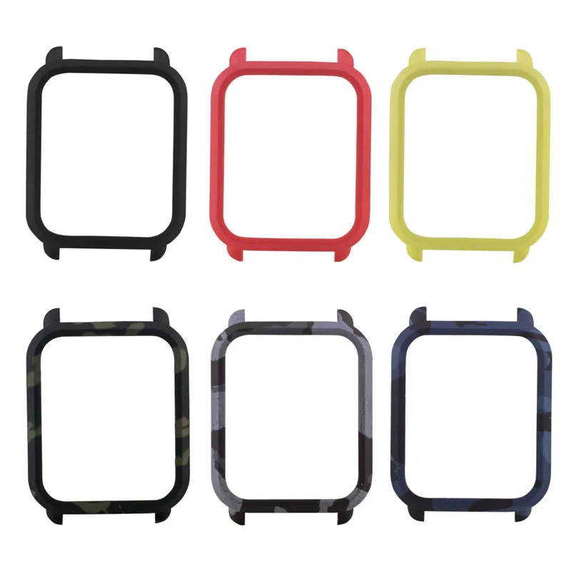 Цветной чехол для Xiaomi Huami Amazfit Bip Bit Молодежные часы жесткий пластиковый корпус защитный чехол для Xiaomi Huami Pc Рамка