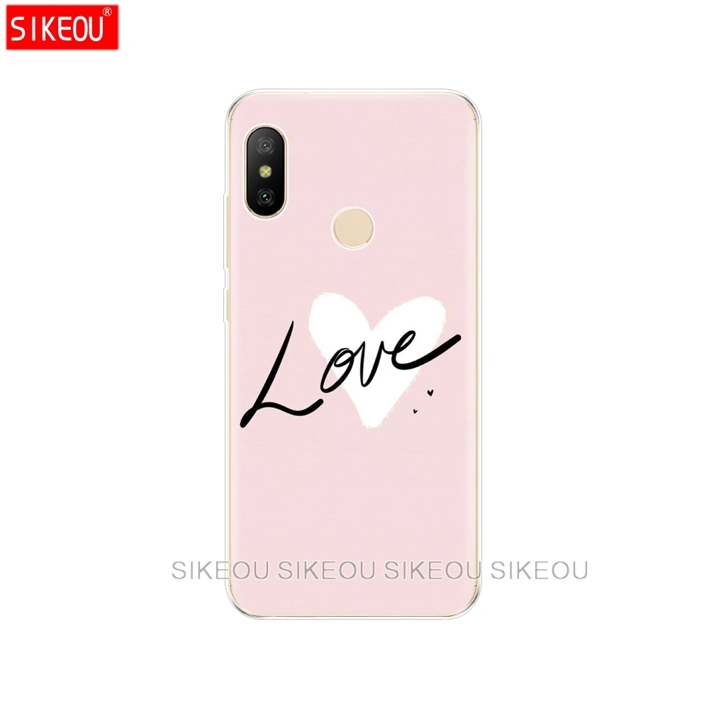 33776 Силиконовый чехол для Xiaomi mi A2 LITE, чехол, полная защита, мягкий ТПУ, задняя крышка, чехол для телефона, для Xio mi A2 LITE, бампер, Coque fox - Цвет: 33776