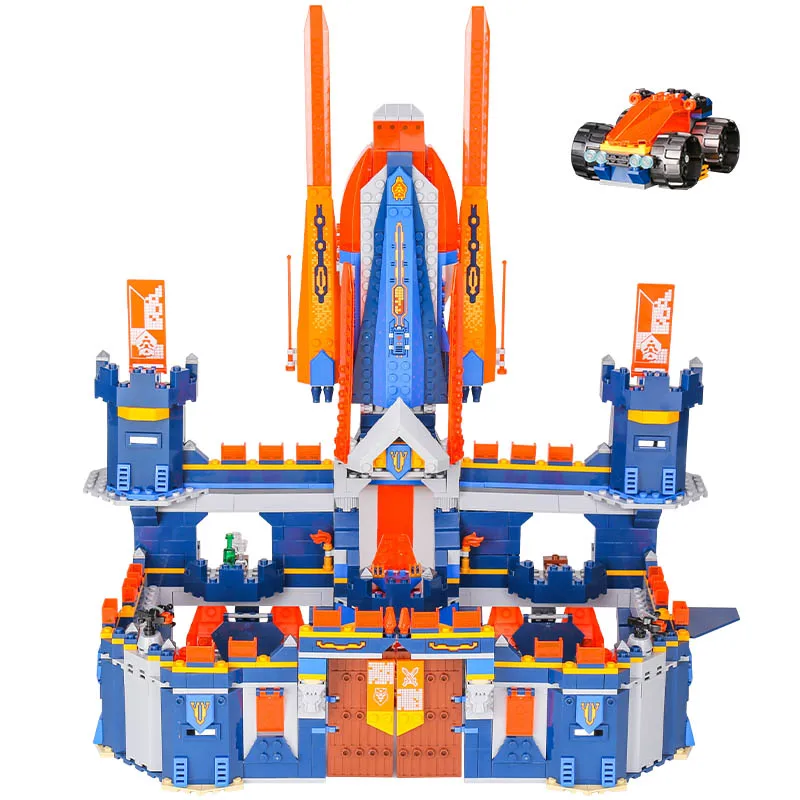 Compatible with 70357 nexoe Knights Knighton Castle 1295pcs Figure building blocks bricks toys for children | Игрушки и хобби