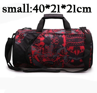 Red Small Мужские дорожные сумки, большая вместительность, женская сумка для багажа, сумка на плечо, унисекс, одноцветная сумка для мужчин, водонепроницаемые складные сумки - Цвет: Red Small