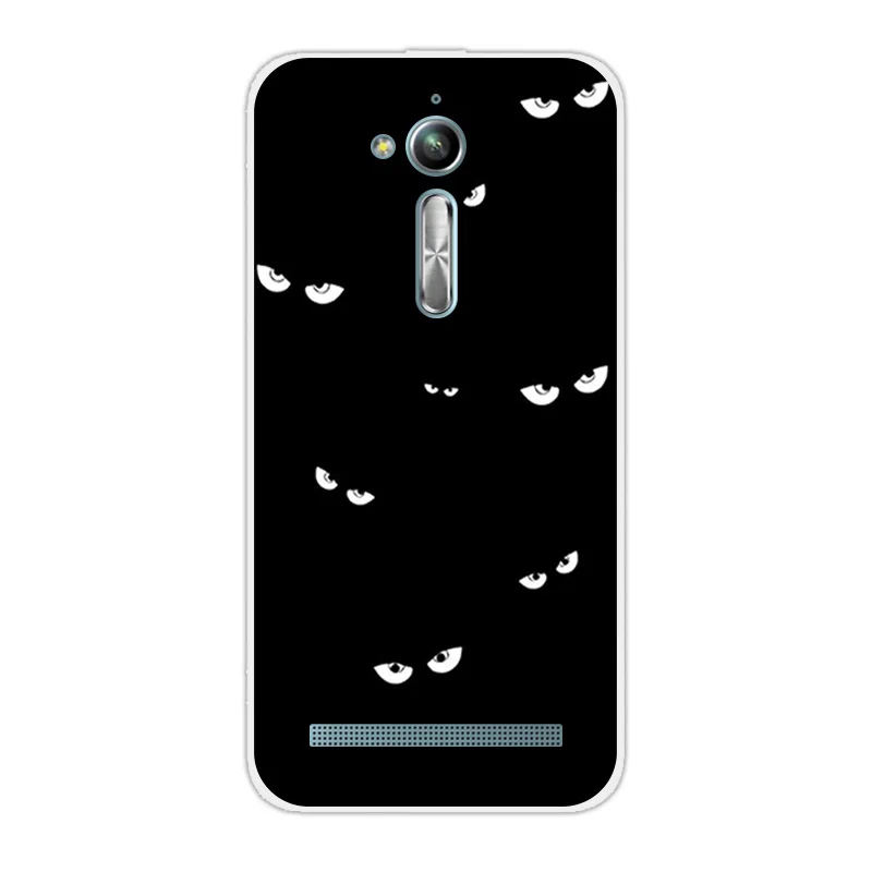 Мягкий силиконовый чехол для Asus Zenfone Go ZB500KL ZB500KG с буквенным дизайном 5 0'' |