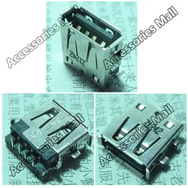 Новый USB разъем для ноутбука ASUS A7S F2J F3 F3J F5R F6E F7KR F80Q F80S G74SX K42Jr M51T M9F X50VL F5VL|laptop usb jack|usb