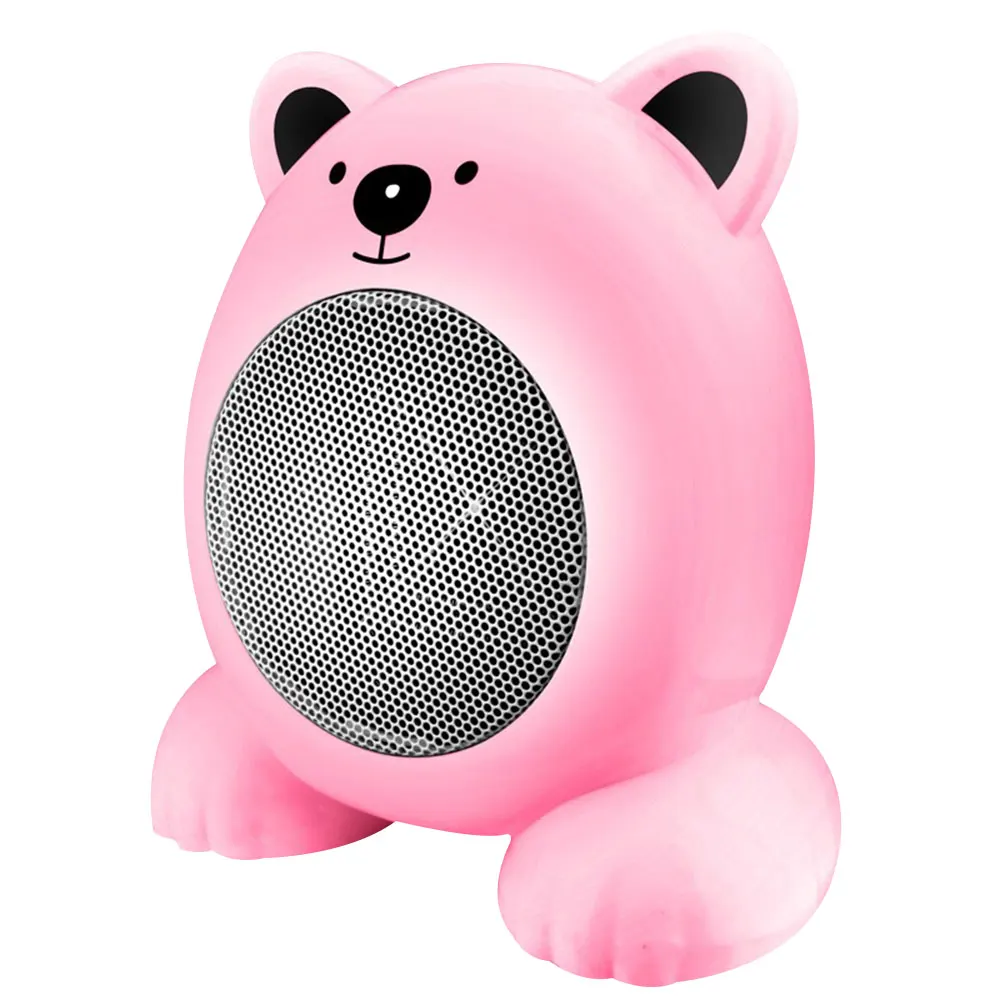 2019 падение падений ABS 110 В тепловентилятор милый мини-радиатор для гостиной