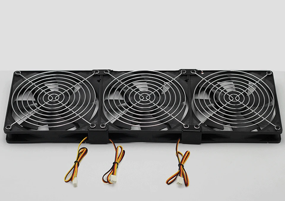 Вентилятор для компьютера/ПК/ЦПУ, 3 pin, высокоскоростной вентилятор 140 мм, DC 12 В, чехол для шахтера BTC, Bitcoin Antminer, с водяным охлаждением, S7 S9