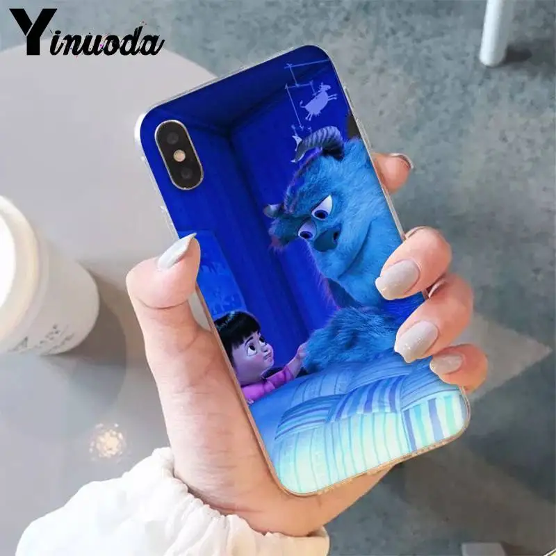 Yinuoda Funny Monster power Company мягкий чехол для телефона для iPhone X XS MAX 6 6s 7 7plus 8 8Plus 5 5S SE XR 10 11 11pro 11promax
