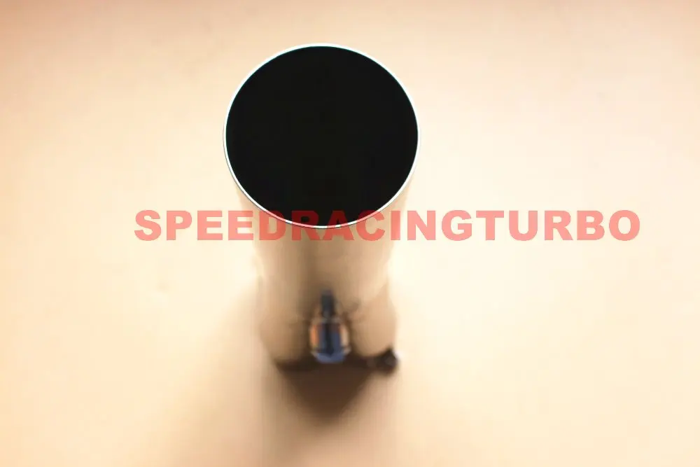 SPEEDRACINGTURBO коллектор коллектора выхлопа Слип на 2 &quotтрубке 3 5&quot один новый
