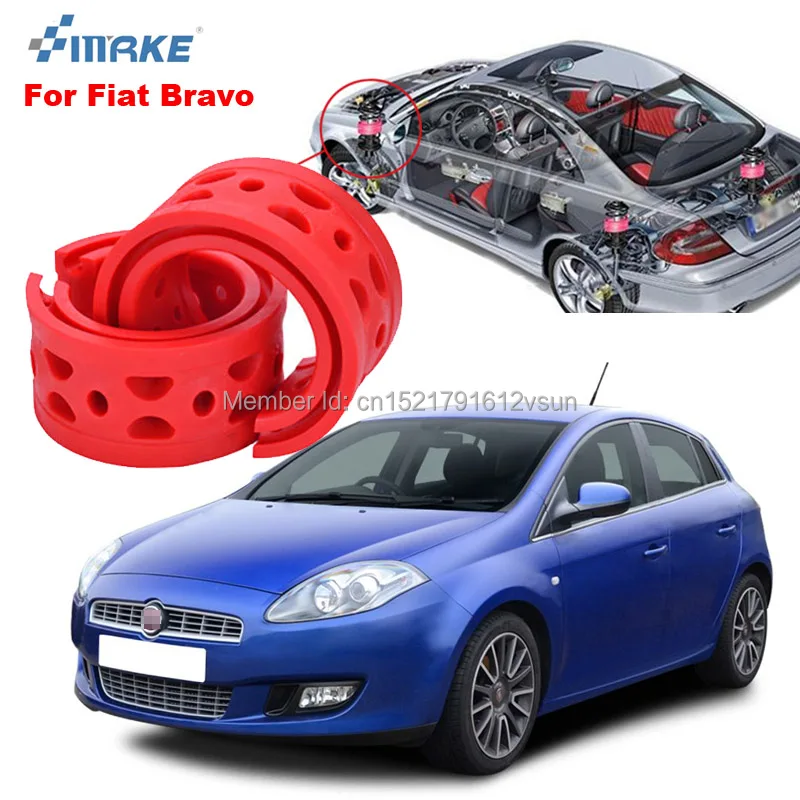 

smRKE For Fiat Bravo High-quality Front /Rear Car Auto Shock Absorber Spring Bumper Power Cushion Buffer