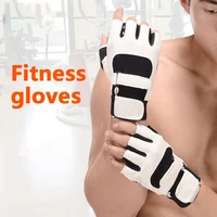 sports gloves gym gloves fitness weight lifting gloves cycling bike half finger fingerless men body building training workout