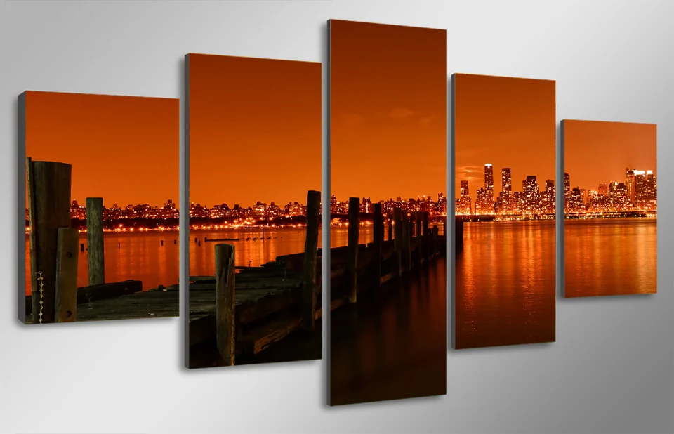 HD Печать последний вызов Хадсон речной живописи холст печать комнаты Декор