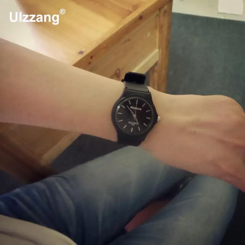 Классические винтажные женские брендовые прозрачные силиконовые часы Резиновые