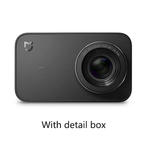 No SD Card Xiaomi Mijia портативный мини 4K 30fps видео запись 145 широкий угол 2,4 дюймов экран Mijia мини - Цвет: No SD Card